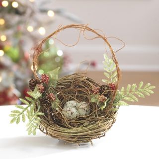 Nest Christmas Ornament Set of 2 RAZ Imports