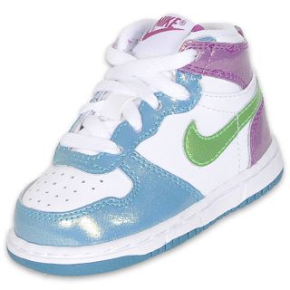 Nike Toddler Big Nike Hi White/Green/Sparkle