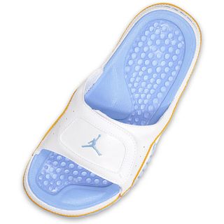 Jordan Mens Hydro V Sandal White/University Blue