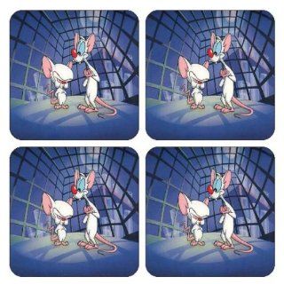 Pinky and the Brain Coasters , (set of 4) Brand New