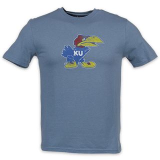 adidas Kansas Jayhawks NCAA Better Logo Tee Blue