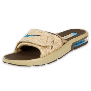 Nike Mens Air Moray 2 Slide Sandal Tweed/Vivd Blue