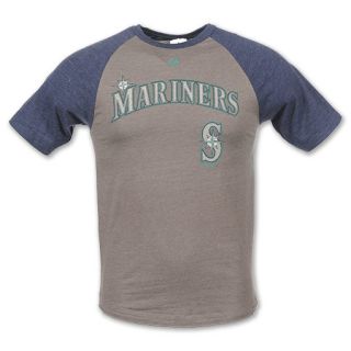 MLB Seattle Mariners Mens Tee Shirt Grey