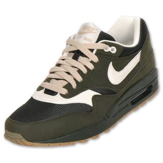 Nike Air Max 1 Mens Casual Running Shoe Dark Army