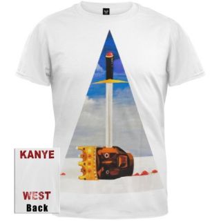 Kanye West   Power Triangle T Shirt Clothing