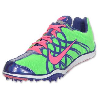 Nike Zoom W3 Womens Track Spike Neon Lime/Pink