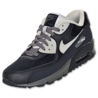 Mens Nike Air Max 90 Essential Running Shoes Dark