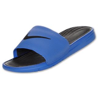 Mens Nike Benassi Solarsoft Slides Treasure Blue