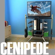 Atlantic Centipede Game Storage 34 TV Stand Frame