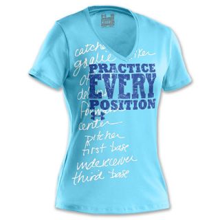 Under Armour Charged Cotton Practice Every Position Womens Tee Shirt
