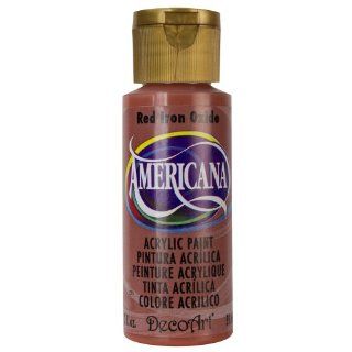 DecoArt Americana Acrylic Paint, 2 Ounce, Red Iron Oxide