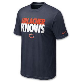 Nike NFL Chicago Bears Urlacher Knows Mens Tee Shirt