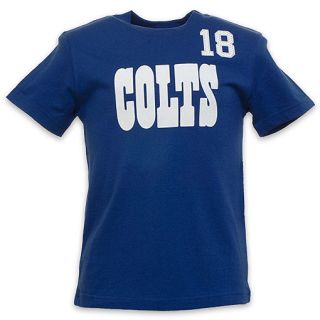 Colts Peyton Manning Youth Name and Number Tee Blue
