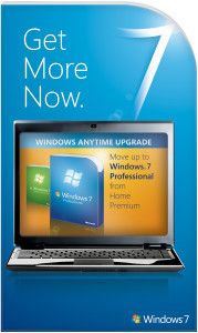  Windows Anytime Upgrade Windows 7 Home Premium to Professional