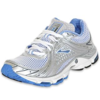 Brooks Womens Trance 8 Running Shoe Silver/White