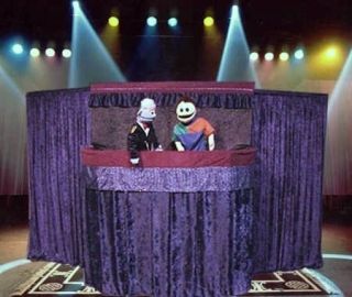 Puppet Stage Carrying Cases Plush Portable Theater