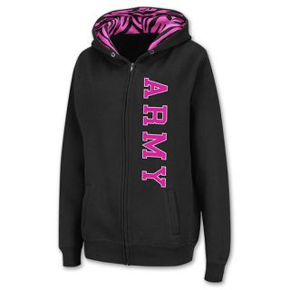 Army Black Knights Full Zip NCAA Womens Hoodie