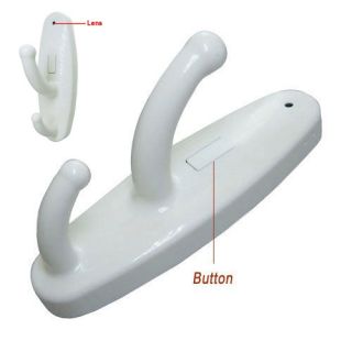 NEW HD Home Safety Hidden Spy Motion Detection Clothes Hook Convert