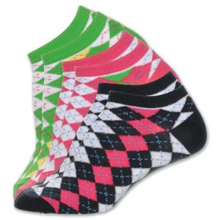 Show 3 Pack Womens Socks Size 9 11 Navy/Pink/Green
