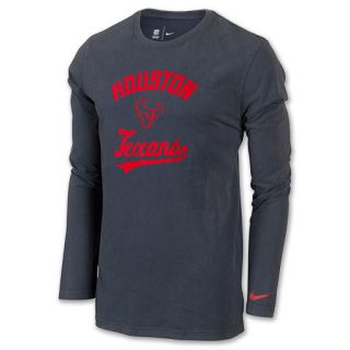 Nike Houston Texans Washed Mens Tee Team Colors