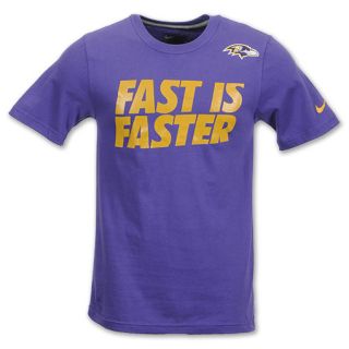 Nike Baltimore Ravens NFL Fast is Faster Mens Tee Shirt