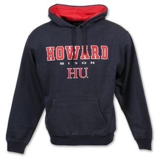 Howard Bison NCAA Mens Hooded Sweatshirt Navy