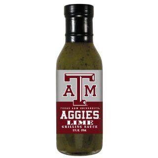 12 Pack TEXAS A & M Aggies Lime Grilling Sauce 12 oz