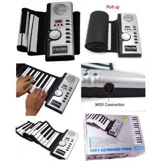 100% TO GO Portable Roll Up Piano (61 keys Full Size