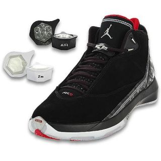 Mens Air Jordan XX2 Basketball Shoe Black/Red