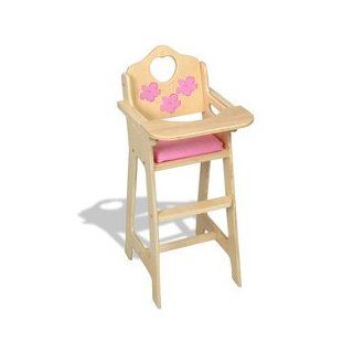 Dreamtime Baby Doll Pink High Chair Toys & Games