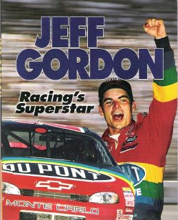 NASCAR Jeff Gordon Author Signed Superstar Book by Jeff Savage
