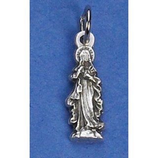 Immaculate Heart of Mary tiny charm medal 