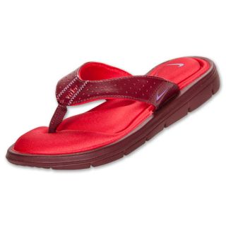 Womens Nike Comfort Thong Sandals Hyper Red