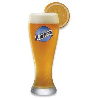 Blue Moon XL 23 Oz Wheat Beer Glass  Set of 2 Bar Edition