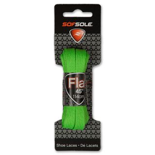 Sof Sole 45 Inch Flat Lace Neon Green