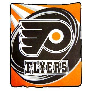 Philadelphia Flyers Royal Plush Raschel NHL Blanket (700