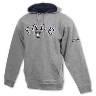 Yale Bulldogs Arch NCAA Mens Hoodie Grey