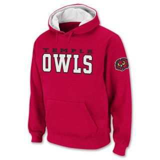 Temple Owls NCAA Mens Hoodie Red