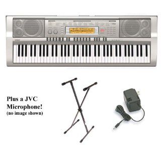 Casio Bundle WK 200 76 Key Personal Keyboard Package with