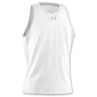 Under Armour Charged Cotton Mens Tank White