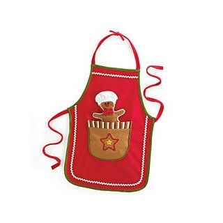 Gingerbread Man Chef Apron for Christmas/Holiday Cooking