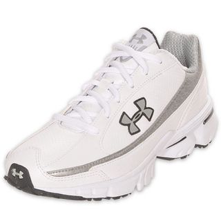 Under Armour Kids Blacktip Leather White/Silver