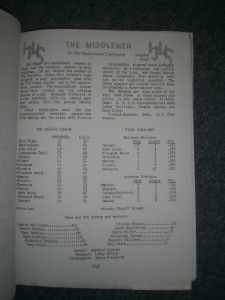 1959 Honesdale PA High School Graduation Magazine