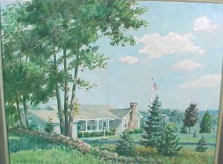 Howard Becker Honesdale Estate House Painting Listed