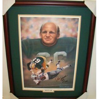 Ray Nitschke SIGNED ROUTE 66 Goralski LE LITHO PACKERS