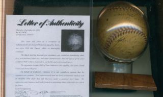 Honus Wagner Auto Autograph Baseball PSA DNA