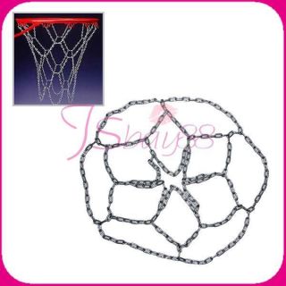 New Durable Metal Chain Basketball Hoop Netting Net Rim