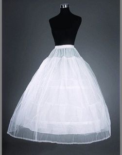 hoop one layer net Adjustable Wedding gown Crinoline slip petticoat