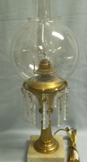 Antique Classical Hooper Astral Solar Lamp