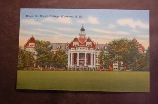 Mount St Marys College Hooksett NH Vintage Postcard
